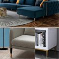 thumbnail image 4 of 4pcs Furniture Feet Iron Rust-proof Tapered Furniture Legs For Coffee Table, 4 of 5