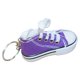 thumbnail image 1 of Mini llavero de zapatos de lona de 7,5 cm, zapatos de tabla pequeña de moda, bolso de coche, llavero de zapatos de simulación colgante, 1 of 5