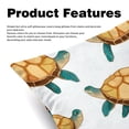 thumbnail image 2 of Turtle Seamless Covers Set of 2 with Unique Patterns for Bed and Sofa, Available in 16x16, 18x18, and 20x20 Inches for Various Occasions, 2 of 6