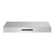PACIFIC Economy Pro Under Cabinet Range Hood PR6830AS, 850 CFM, High-Capacity Housing with dishwasher-safe Baffle Filter, Glass Touch Control, 3 Fan Speeds, Delay-Off, Stainless Steel, 6W LED