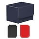 thumbnail image 5 of Estuche para tarjetas con cierre magnético. Capacidad para 100 tarjetas. Juego de cartas resistente para reuniones y pasatiempos. Azul oscuro, 5 of 9