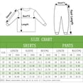 thumbnail image 3 of FEDPOP Toddler Boys Pajamas Bamboo Viscose Kids Long Sleeve Snug fit Soccer Printed Pjs 2pcs Set 3T, 3 of 7