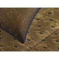 thumbnail image 4 of Ambesonne Rock Music Quilted Bedspread Set 3 Pcs, Grunge Dots Guitar, King Size, White Caramel, 4 of 5