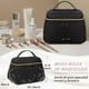 thumbnail image 5 of Bolsa de Cosmeticos de Viaje Para Mujer,Bolsa Cosmetiquera Con Asas,Neceser de Viaje Impermeable,Multifuncional Bolsa de Maquillaje Portátil,Makeup Bag de Gran Capacidad, 5 of 9