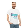 thumbnail image 6 of Wound Teal&Purple Ribbon Suicide Prevention Awareness T-Shirt ID-0628-DJ0L, 6 of 7