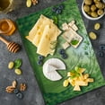 thumbnail image 5 of Bamboo Print Cutting Board, Image of Bamboo Trees in Rain Forest Far Eastern Wildlife Tropical Nature Inspired, Decorative Tempered Glass Cutting and Serving Board, Large Size, Green, by Ambesonne, 5 of 5