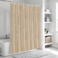 thumbnail image 6 of Khaki Boho Shower Curtain, Waterproof Shower Curtains for Bathroom, Middle Century Modern Abstract Art Washable Fabric Bathtub Curtain Set Bath Decor with 12 Hooks 72"x78", 6 of 8