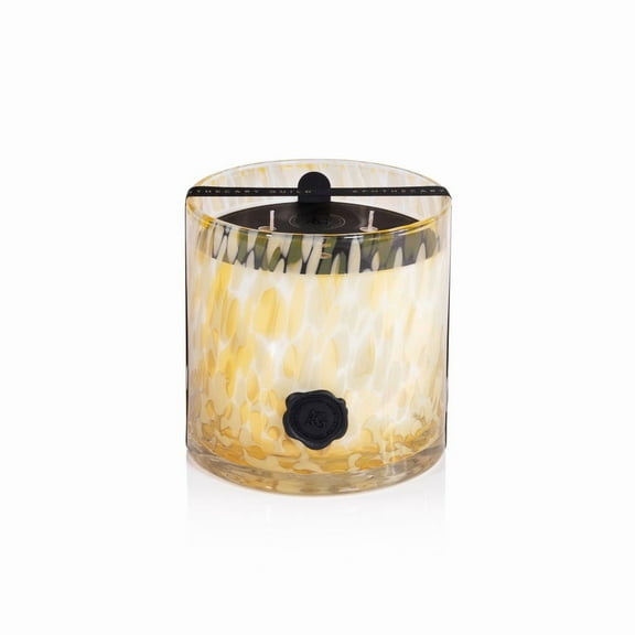 PORTOFINO Zodax Apothecary Guild Opal Glass 3-Wick 50 oz Scented Jar Candle