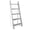 Grey-51.9" H × 18.1" W × 3.5" D, variant on Grey 61.8" H × 18.1" W × 3.5" D Wooden 6-Tier Wall-Leaning Blanket Ladder Rack