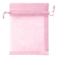 thumbnail image 2 of 1 Pcs Premium Sheer Organza Bags, Pink Party Favor Bags, 11.8''x15.7'' Gift Bags for Wedding, Easter, Festival, Baby Shower, Mesh Bags for Gifts, Small Drawstring Pouch, Goodie Bags, Party Supplies, 2 of 9