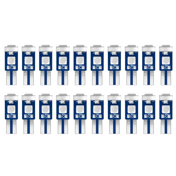 SCITOO 20x 17 18 27 37 58 70 73 74 79 85 86 206 207 286 306 307 308 406 407 2721 2723 Instrument Cluster Dash Panel Lights T5-3-SMD-White For Chevrolet For Corvette 1984-2004 2006-2013 For Chevrolet