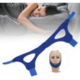 thumbnail image 2 of Cinturón antirronquidos, neopreno Buena elasticidad Cinturón para dejar de roncar Cómodo para dormir por la noche(blue), 2 of 5