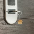 thumbnail image 3 of Exquisite Beige Metal Keychain for Decor Perfect for Housewarming Gifts 5 Pieces, 3 of 8