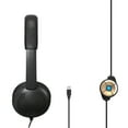 thumbnail image 3 of Control USB Wired Headset with Noise Cancelling Microphone On Ear Computer Headphone Call Center Earphone Volume Control Speaker Mic Mute Adjustable Headband, 3 of 7