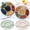 Beige,Green, variant on Clearance Under $2.39 Divided Serving Tray with Removable Compartments for Snacks Candy and Party Platters
