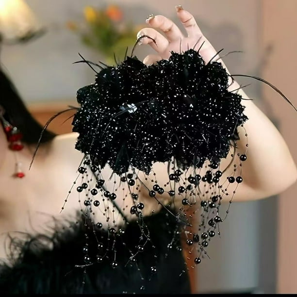 Salud y belleza, Herramientas de belleza, Herramientas de belleza, Herramientas de belleza, Pinza de flor brillante con exhibición versátil para el cabello y múltiples tocados con pinzas para el cabel