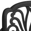 thumbnail image 5 of vidaXL Bistro Set Patio Table and Chair Bistro Table Outdoor Cast Aluminum, 5 of 8