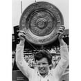 thumbnail image 2 of Billie Jean King Holding Wimbledon Trophy Earned In Wimbledon History (18 x 24), 2 of 2