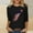 Black, variant on Itsame 4th of July Outfits for Women Printed Short Top Independence Day Short T-Shirt Sleeve, Round Neck Black