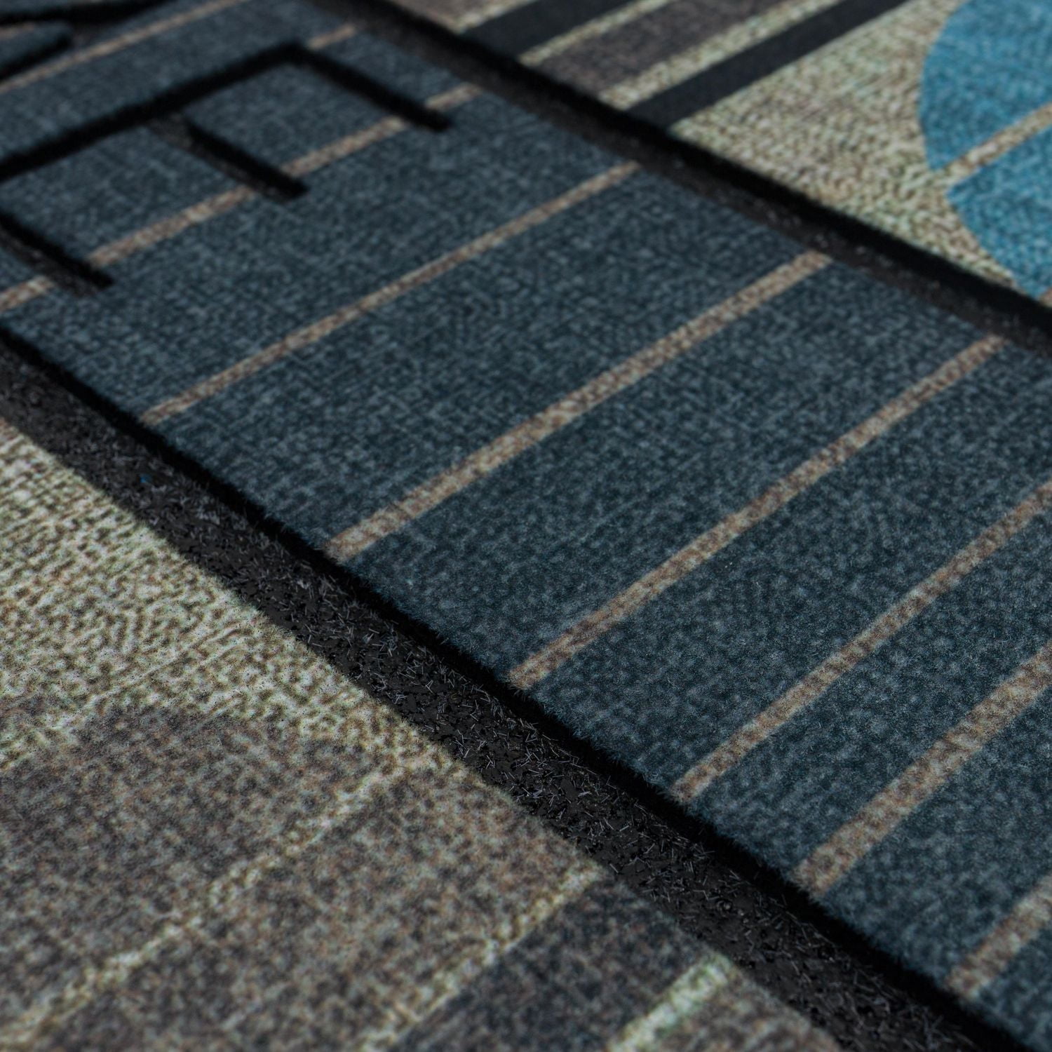 Mohawk Home Century Lines Neutral 1' 6" X 2' 6" Door Mat