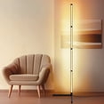thumbnail image 5 of 63inch Height Corner Floor lamp LED Standing Lamp for Living Room, Bedroom, Office, Study Room - Warm White, 5 of 6