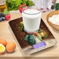 thumbnail image 7 of High Precision Digital Kitchen Scale Tempered Glass Food Scale Multifunction Scale Small Kitchen Appliances Green-clad Snowman, 7 of 7
