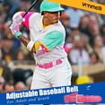 thumbnail image 4 of Baseball Belt Softball Belt Adjustable, Elastic Baseball Uniform Belt Youth and Adult Sizes, 4 of 6