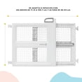 thumbnail image 2 of Puerta de Seguridad para Bebé y Mascota Safety 1st Lift Lock & Swing GA048TAP2A, 2 of 11