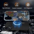 thumbnail image 3 of Magnetic Case for iPhone 16, Compatible with Magsafe Hybrid Heavy Duty 2 in 1 Full Body Rugged Shockproof Protection Glossy Case for iPhone 16 Vintage Plaid Patchwork, 3 of 7