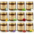 thumbnail image 3 of 12Pack Scented Candle Set - Aromatherapy Candle Gift Set – Long Lasting Jar Candles for Men| Women, Ideal for Birthdays, Mother's Day Thanksgiving Gifts, 3 of 3