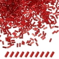 thumbnail image 1 of Uxcell 1800-Pack Cuentas Bugle, Cuentas de Vidrio de Tubo Bugle de 2x4mm para Manualidades DIY/Pulseras/Collares Rojas, 1 of 7