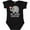 AB-Black, variant on Inktastic My Nona Loves Me Grandchild Boys or Girls Baby Bodysuit
