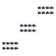 thumbnail image 1 of Billuyoard 8 PCS Barra de cortina Soportes Soporte Cortinas Montaje en pared fijo Negro Type1, 1 of 6