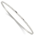 thumbnail image 1 of 925 Sterling Silver Slip On Bangle Bracelet, 1 of 8