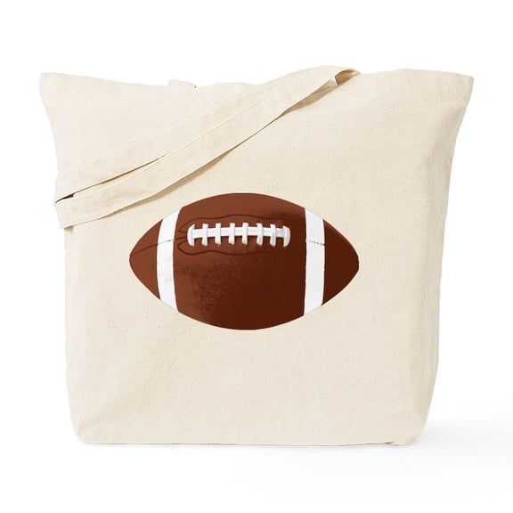 CafePress - Cool Football Tote Bag - Unisex Canvas Tote Bag, Beige, 1-Piece