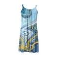 thumbnail image 3 of IROINNID Sundress For Women Sleeveless Round Neckline Summer Sexy Casual Backless Mini Dress Regular Print Dress, 3 of 5
