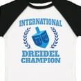 thumbnail image 4 of Inktastic Dreidel Champion Hanukkah with Blue Laurels Boys or Girls Toddler T-Shirt, 4 of 5