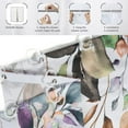 thumbnail image 6 of Leaf Shower Curtain, Light Purple and Tan Eucalyptus Leaves Botanical Plants on The Top Fabric Bathroom Curtain Home Decor Waterproof Washable with 12 Hooks 84.00'''' x 72.00'''' (GCI-10167), 6 of 6