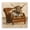 Longhorn Chair Cow, variant on Stupell Industries Eclectic Cattle on Livingroom Chair Canvas Art, 17 x 17, by Ethan Harper