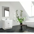 thumbnail image 3 of Design House 30" Solid Wood Wyndham Ready to Assemble 2-Door Bathroom Vanity Cabinet, White, 3 of 17