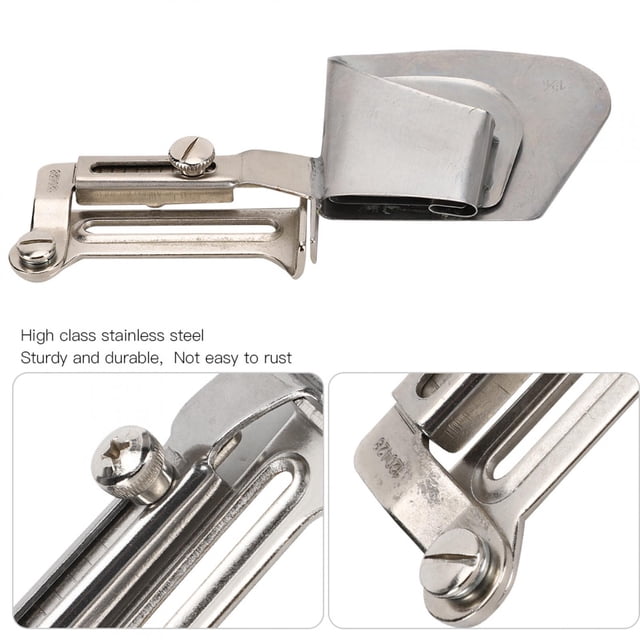 Lockstitch Presser Foot Hemmer for Sewing Machine, Durable Stainless Steel, Create Professional Sewing Processes