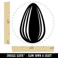thumbnail image 2 of Sunflower Seed Self-Inking Rubber Stamp Ink Stamper - Brown Ink - Medium 1 Inch, 2 of 7