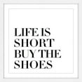thumbnail image 2 of "Buy the Shoes" Framed Painting Print, 2 of 6