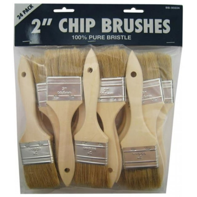 Great American Marketing 24 Count 2 in. Chip Brushes