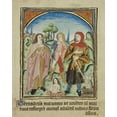 thumbnail image 2 of Illuminator, Unknown 12th Century English 15x18 White Modern Wood Framed Museum Art Print Titled - The Thirteenth Sign before the Day of Judgement, 2 of 4