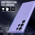 thumbnail image 2 of for Samsung Galaxy S23 Case, Thin Liquid Silicone Case,Shockproof,Slim Thin Phone Case for Samsung Galaxy S23,Full Body Screen Camera Protective Cover-Clove Purple 2-sam s23-10, 2 of 14