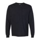thumbnail image 1 of Camiseta con bolsillo de manga larga Comfort Colors, negro, L Colores Confort 4410, 1 of 1
