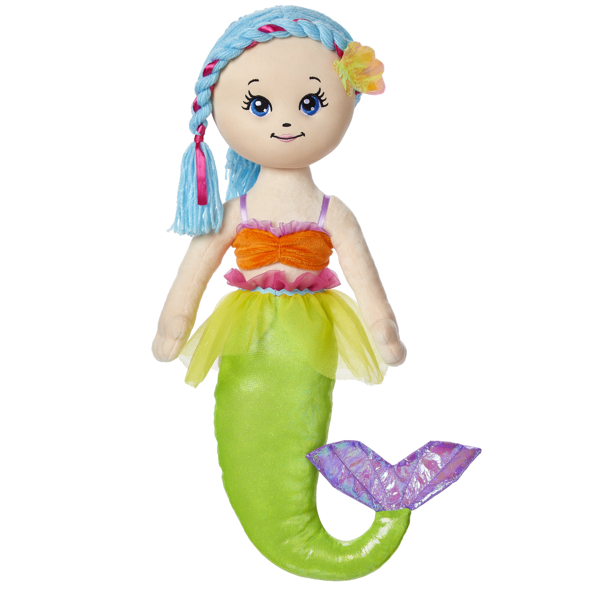 little mermaid serafina doll plush toy mermaid doll softie doll mermaid cloth doll