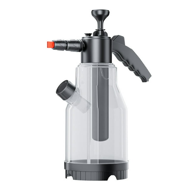 Lksixu Car Accessories Continuous Hand Pump Pressure Sprayer for Home Flowers and Plants Garden Car Detailing and More 2L Universal Car Interior Accessory