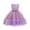 ZB Purple, variant on Dresses for Girls Dresses Wedding Party Sleeveless Causal Dress Flower Girls Graduation Dress